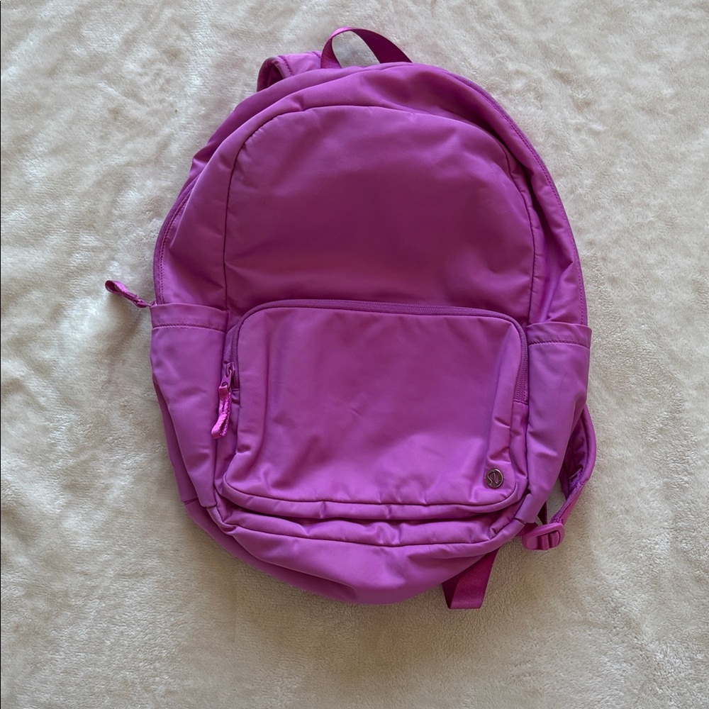 Lululemon Athletica Magenta Backpack